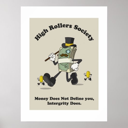 Integrationsfragen (Matte) Poster (Vorne)