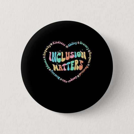 Integrationsprobleme Autismus Bewusstseinsbildung Button (Vorderseite)