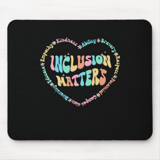 Integrationsprobleme Autismus Bewusstseinsbildung Mousepad (Vorne)