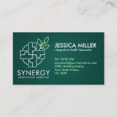 Integrative Gesundheitsversorgung - Funktionsmediz Visitenkarte (Vorderseite)