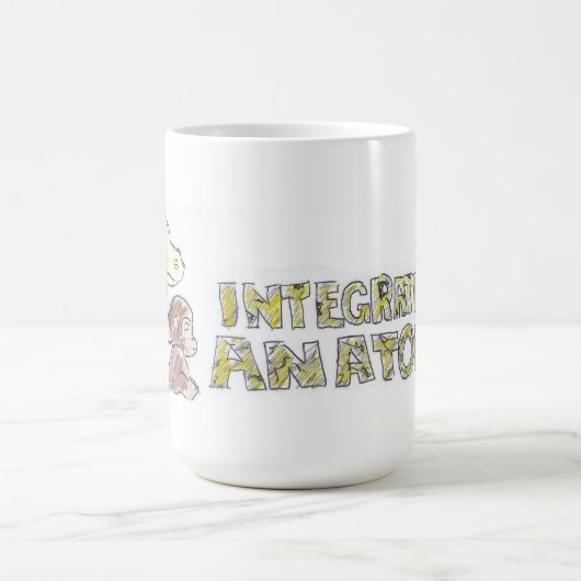 Integrativer Anatomie-Entwurf 1 Kaffeetasse (Mittel)