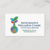 Integratives Wellness - Funktionalmedizin Visitenkarte (Vorderseite)