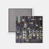 Integrierte Leiterplatte auf einem Bildschirm Magnet (Vorderseite/Rückseite)