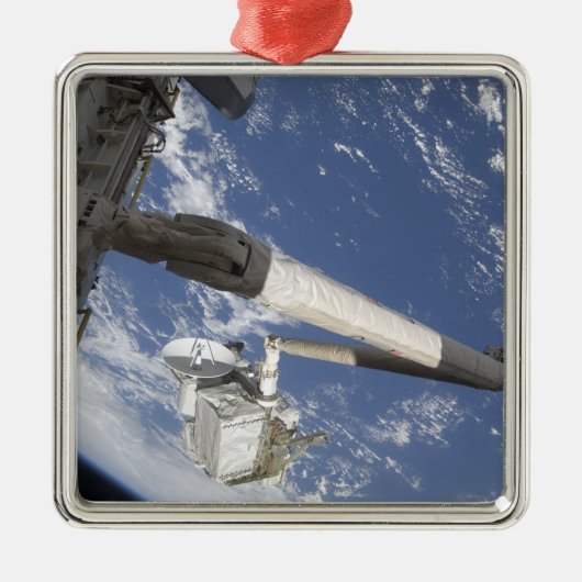 Integrierter Frachtführer Silbernes Ornament (Vorne)