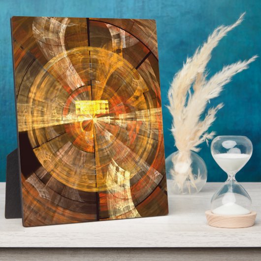 Integrität Abstrakt Art Plaque Fotoplatte (Seite)