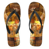 Integrität Abstrakte Kunst Badesandalen (Fußbett)