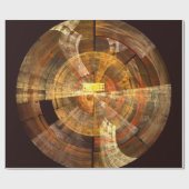 Integrität Abstrakte Kunst Geschenkpapier (Flach)