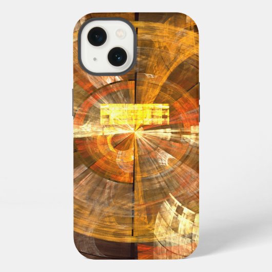 Integrität Abstrakte Kunst iPhone Hülle (Rückseite)