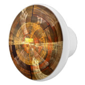 Integrität Abstrakte Kunst Keramikknauf (Rechts)