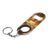 Integrität Abstrakte Kunst Mini Flaschenöffner (Vorderseite Schrägansicht)