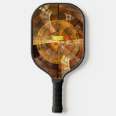 Integrität Abstrakte Kunst Pickleball Schläger (Rückseite)