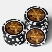 Integrität Abstrakte Kunst Pokerchips (Stapel)