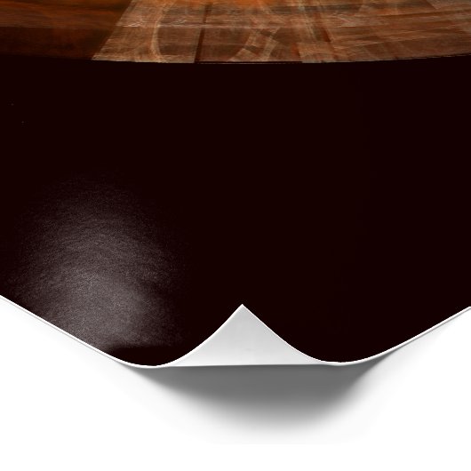 Integrität Abstrakte Kunst Poster (Ecke)