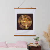 Integrität Abstrakte Kunst Wandteppich Mit Holzrahmen (Schlafzimmer)