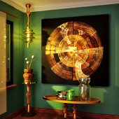 Integrität Abstrakte Kunstgewerbe Leinwand