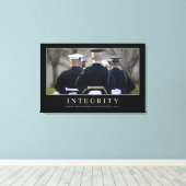 Integrität: Inspirationsangebot Leinwanddruck (Insitu (Holzboden))