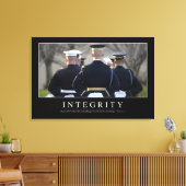 Integrität: Inspirationsangebot Leinwanddruck (Insitu (Wohnzimmer))