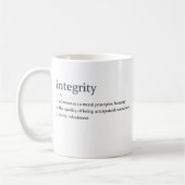 Integrität Kaffeetasse (Links)