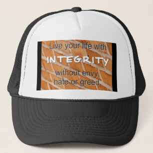 Integritäts-Hut Truckerkappe