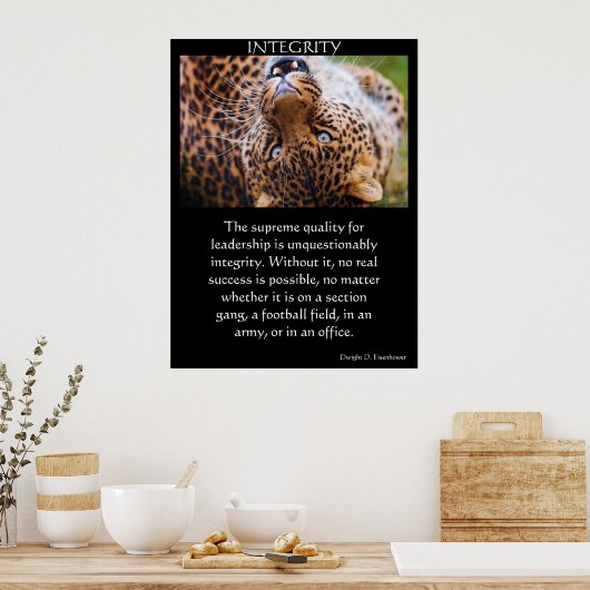 INTEGRITÄTSPOTER 31 POSTER (Küche)