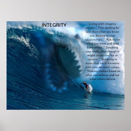 INTEGRITÄTSSPEICHER 6 POSTER (Vorne)