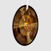 Integrity Abstrakt Art Acrylkreis Ornament (Vorderseite)