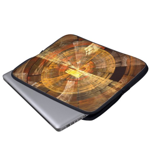 Integrity Abstrakt Art Laptop Sleeve (Vorne Knopf)