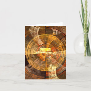 Integrity Abstrakt Art Note Card Karte