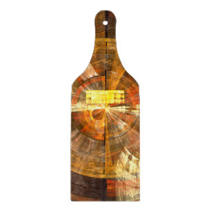 Integrity Abstrakt Art Paddle Schneidebrett