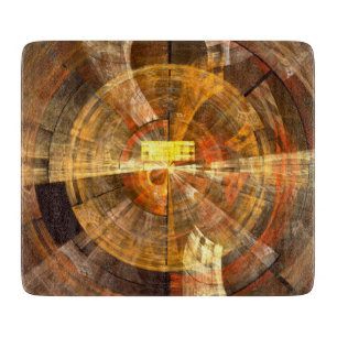 Integrity Abstrakt Art Rectangle Schneidebrett