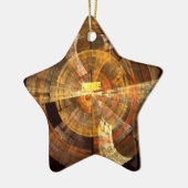Integrity Abstrakt Art Star Ornament (Links)