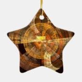 Integrity Abstrakt Art Star Ornament (Hinten)