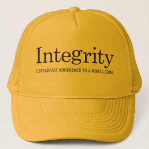 INTEGRITY Golden Trucker Hat Truckerkappe