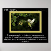 INTEGRITY Hummingbird Posters Poster (Vorne)