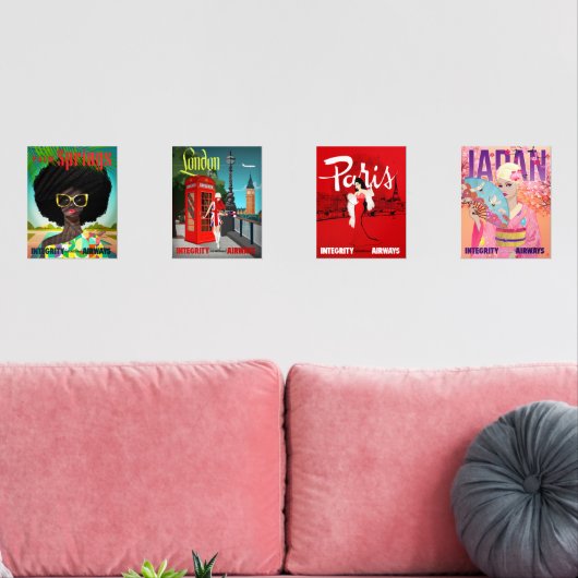 Integrity International Airways Small Print Set (Wohnzimmer)