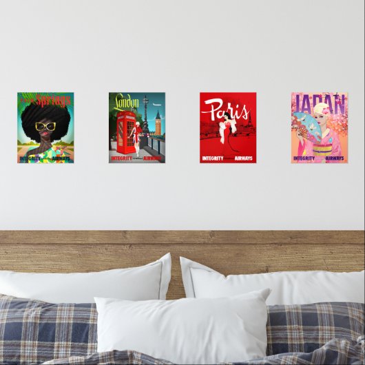 Integrity International Airways Small Print Set (Schlafzimmer)