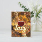 Integrity Liebe Postkarte (Stehend Vorderseite)