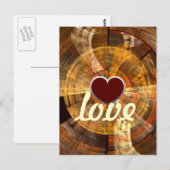 Integrity Liebe Postkarte (Vorne/Hinten)