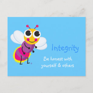 Integrity Niedlich Firefly Postkarte