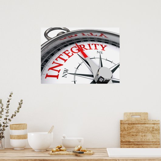 Integrity Poster (Küche)