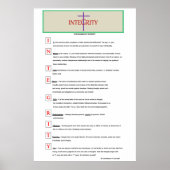 INTEGRITY POSTER (Vorne)
