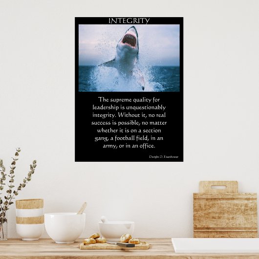 INTEGRITY Posters Poster (Küche)