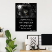 INTEGRITY Posters Poster (Heimbüro)