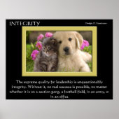 INTEGRITY Posters Poster (Vorne)
