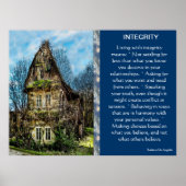 INTEGRITY Posters Poster (Vorne)