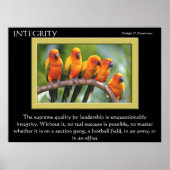 INTEGRITY Posters Poster (Vorne)