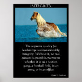 INTEGRITY Posters Poster (Vorne)