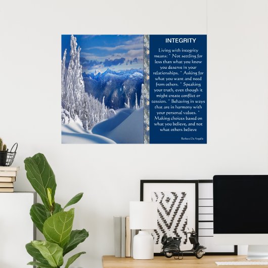 INTEGRITY Posters Poster (Heimbüro)
