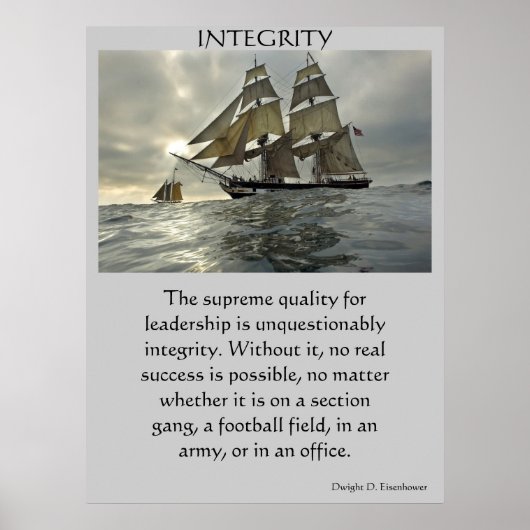 INTEGRITY Postings 6 Poster (Vorne)