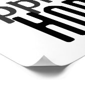 Integrity-Synonyme Poster (Ecke)